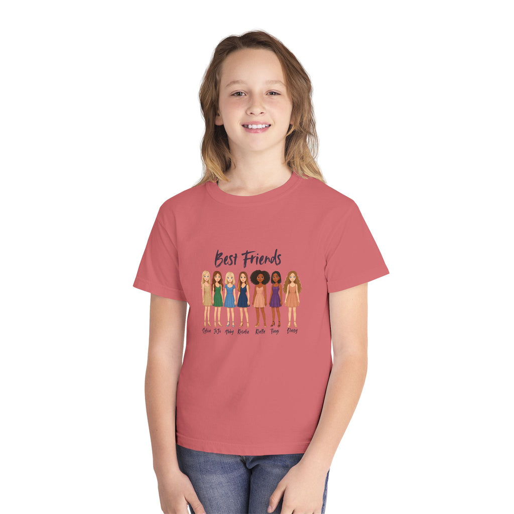 Sylvia's Best Friends Youth Midweight Tee - Design by Sylvia