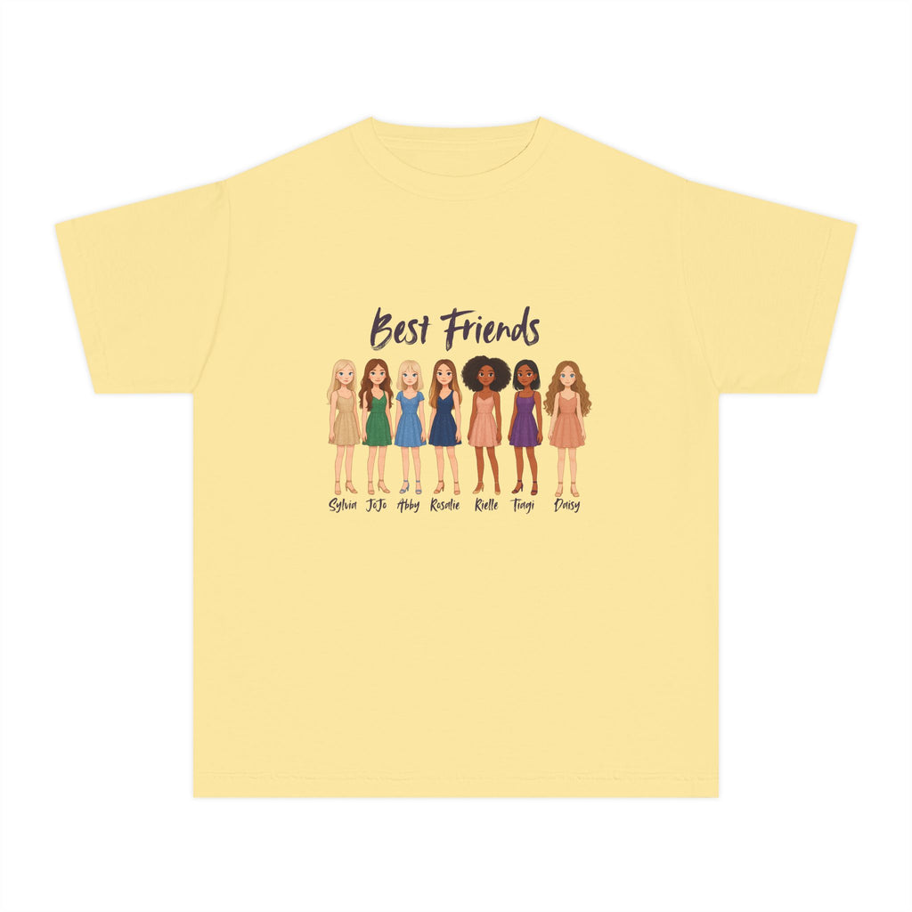 Sylvia's Best Friends Youth Midweight Tee - Design by Sylvia