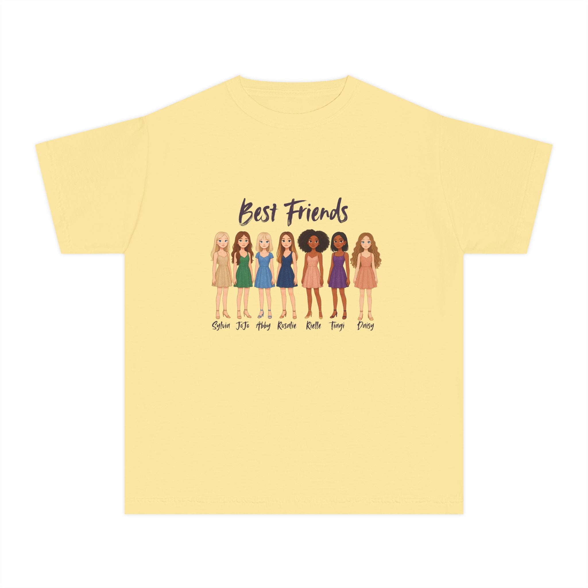 Sylvia's Best Friends Youth Midweight Tee - Design by Sylvia