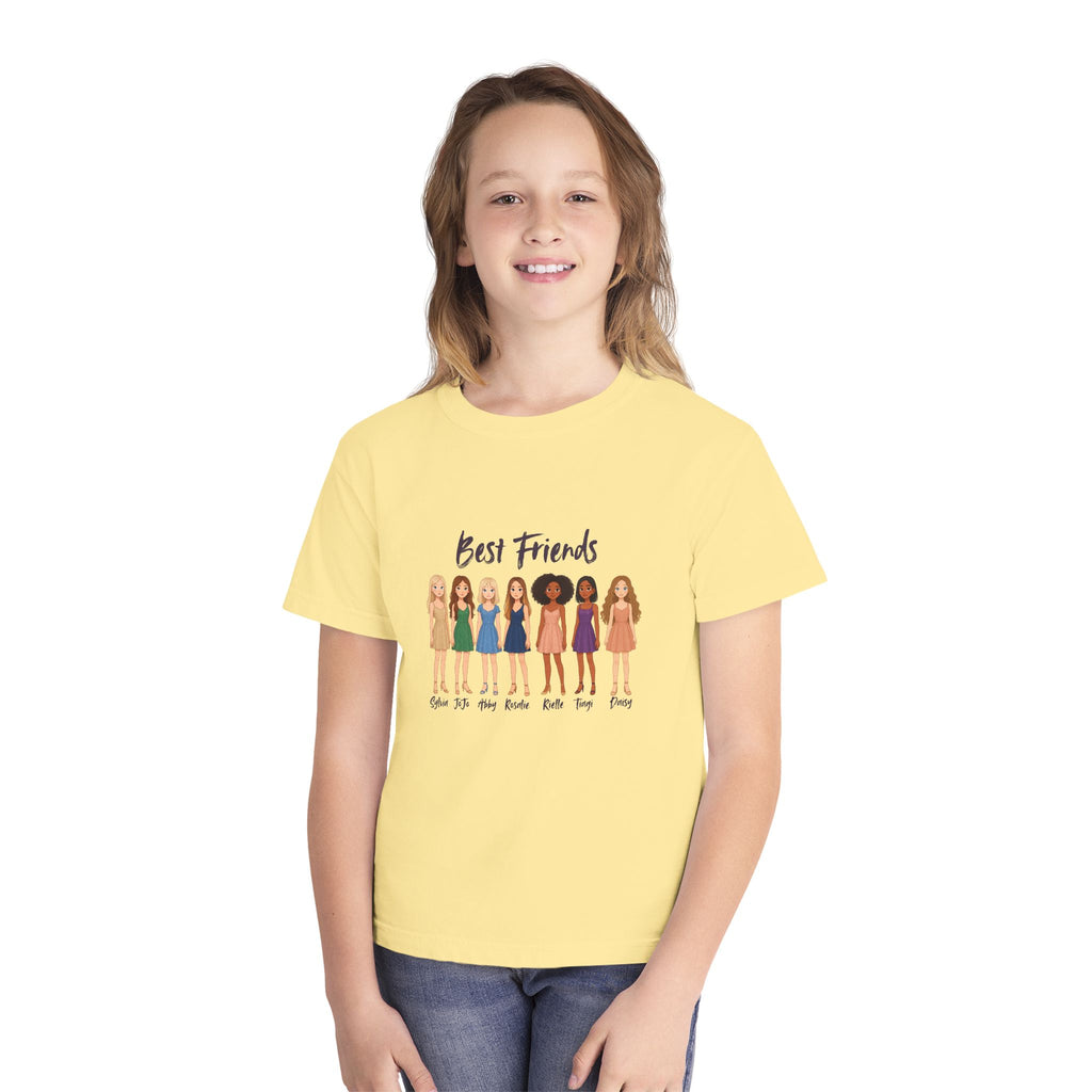 Sylvia's Best Friends Youth Midweight Tee - Design by Sylvia