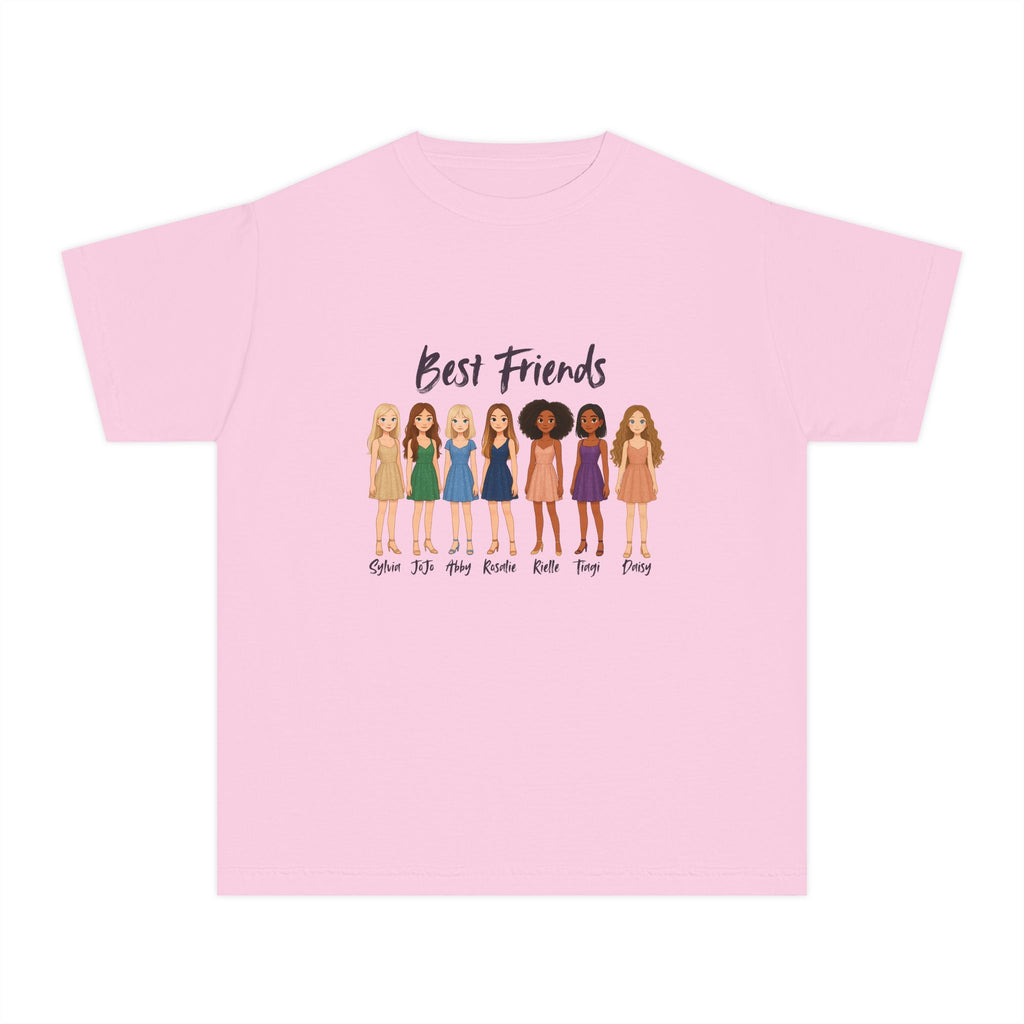 Sylvia's Best Friends Youth Midweight Tee - Design by Sylvia