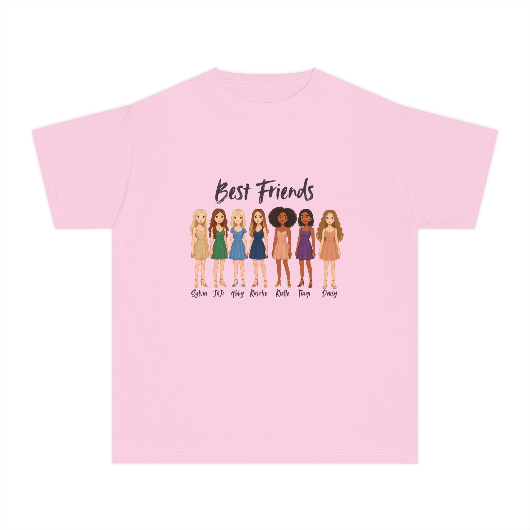 Sylvia's Best Friends Youth Midweight Tee - Design by Sylvia
