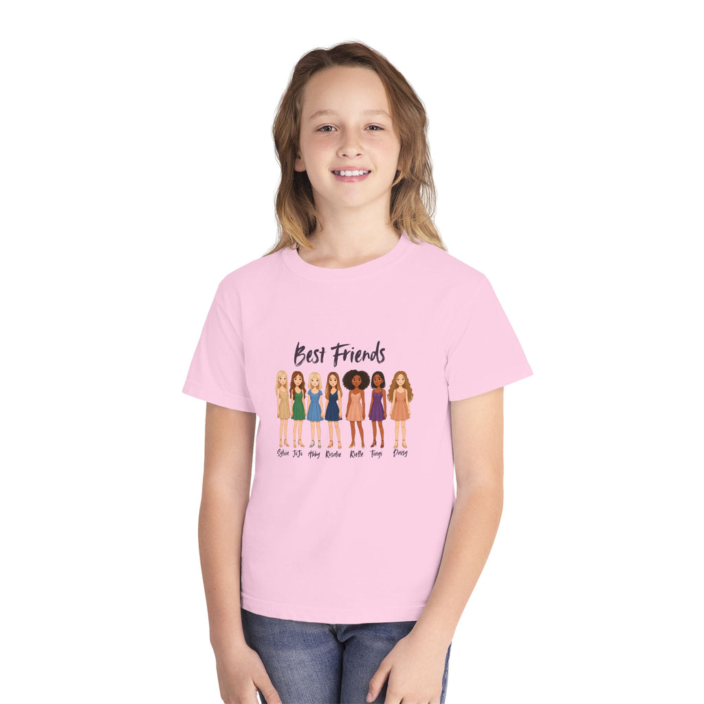 Sylvia's Best Friends Youth Midweight Tee - Design by Sylvia