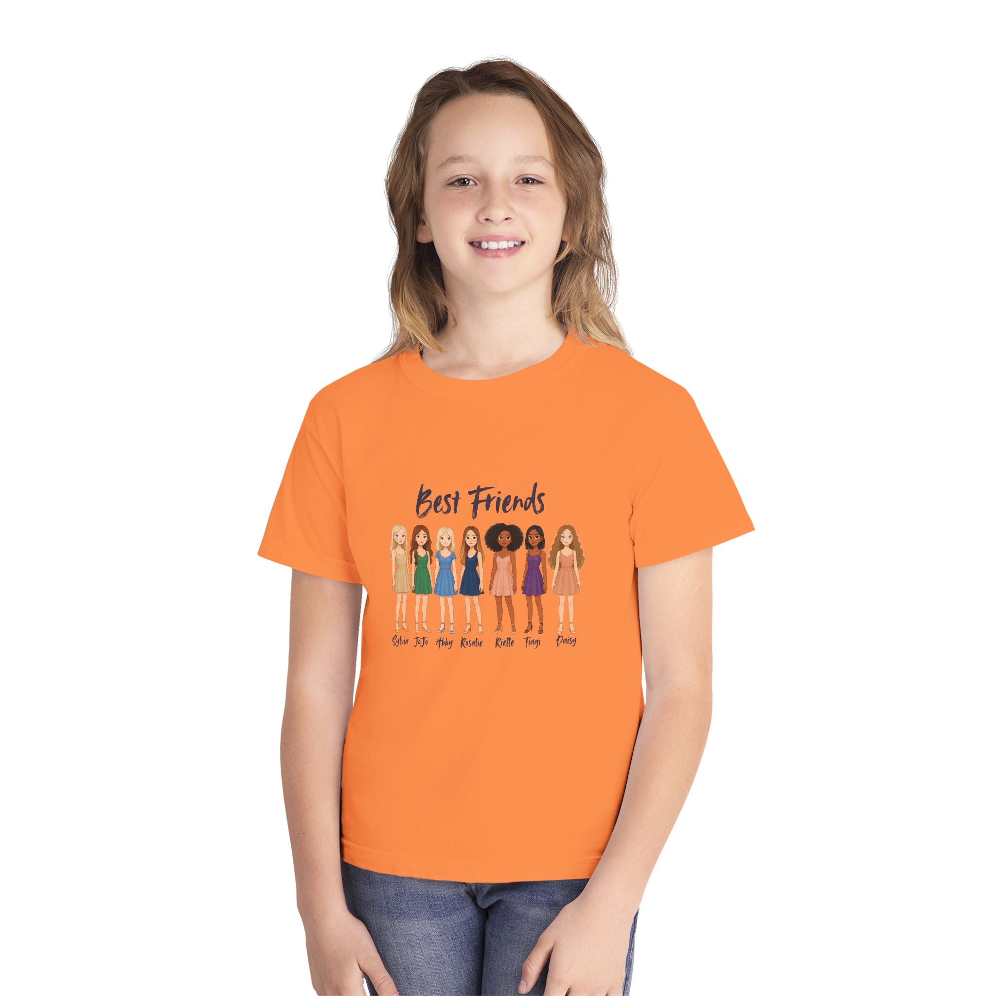 Sylvia's Best Friends Youth Midweight Tee - Design by Sylvia