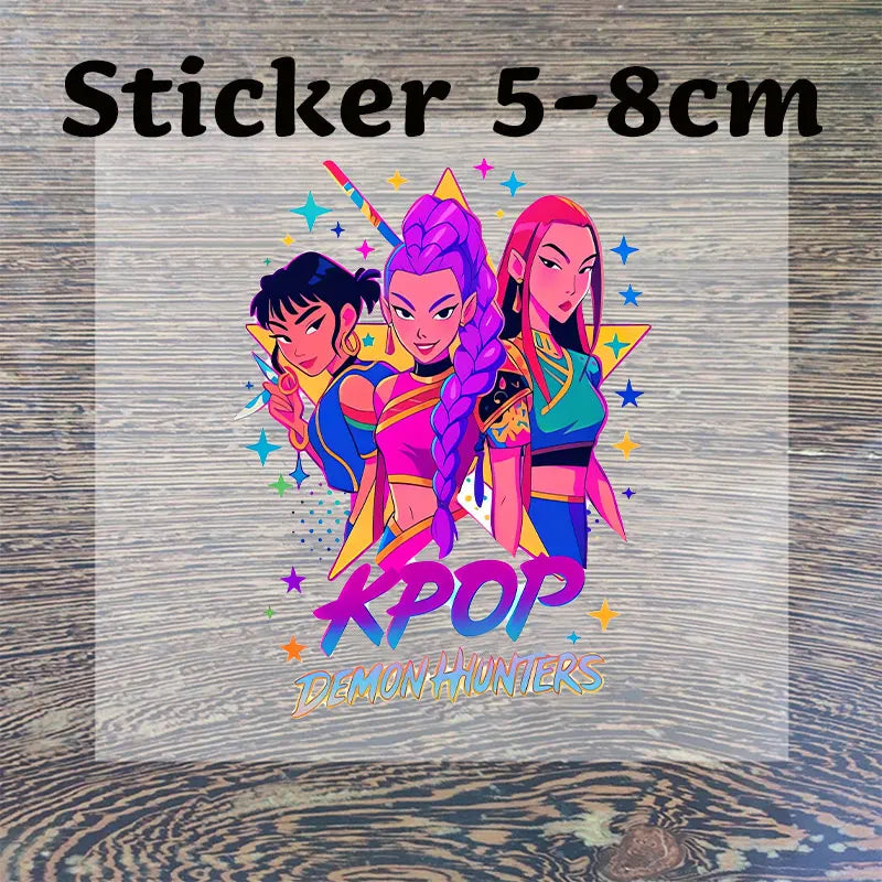 K-pop Demon Hunters Coin Purse Children Anime Cartoon Cute Money Bags Boys Girls Key Card Storage Mini Pouch Clutch Portable Bag