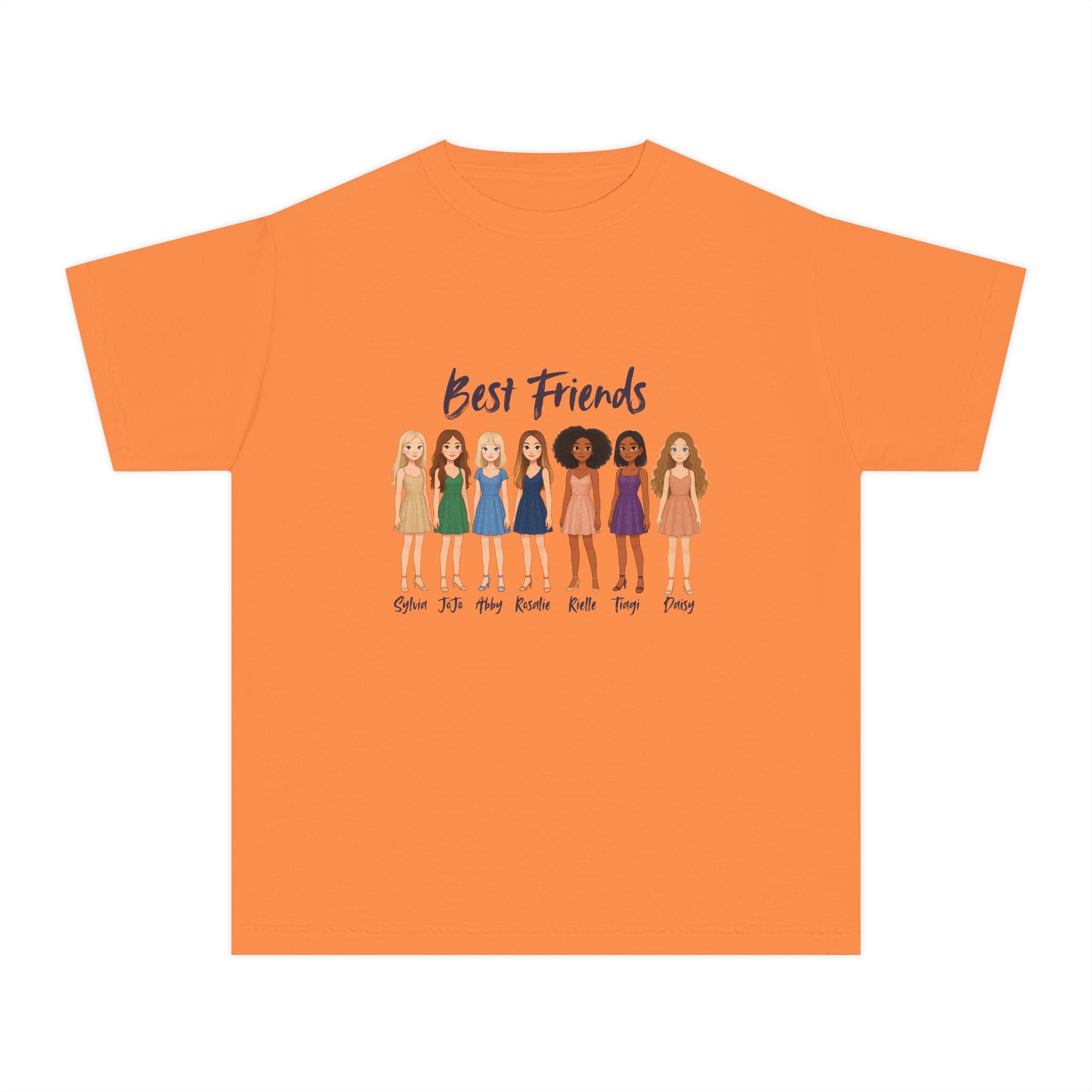 Sylvia's Best Friends Youth Midweight Tee - Design by Sylvia