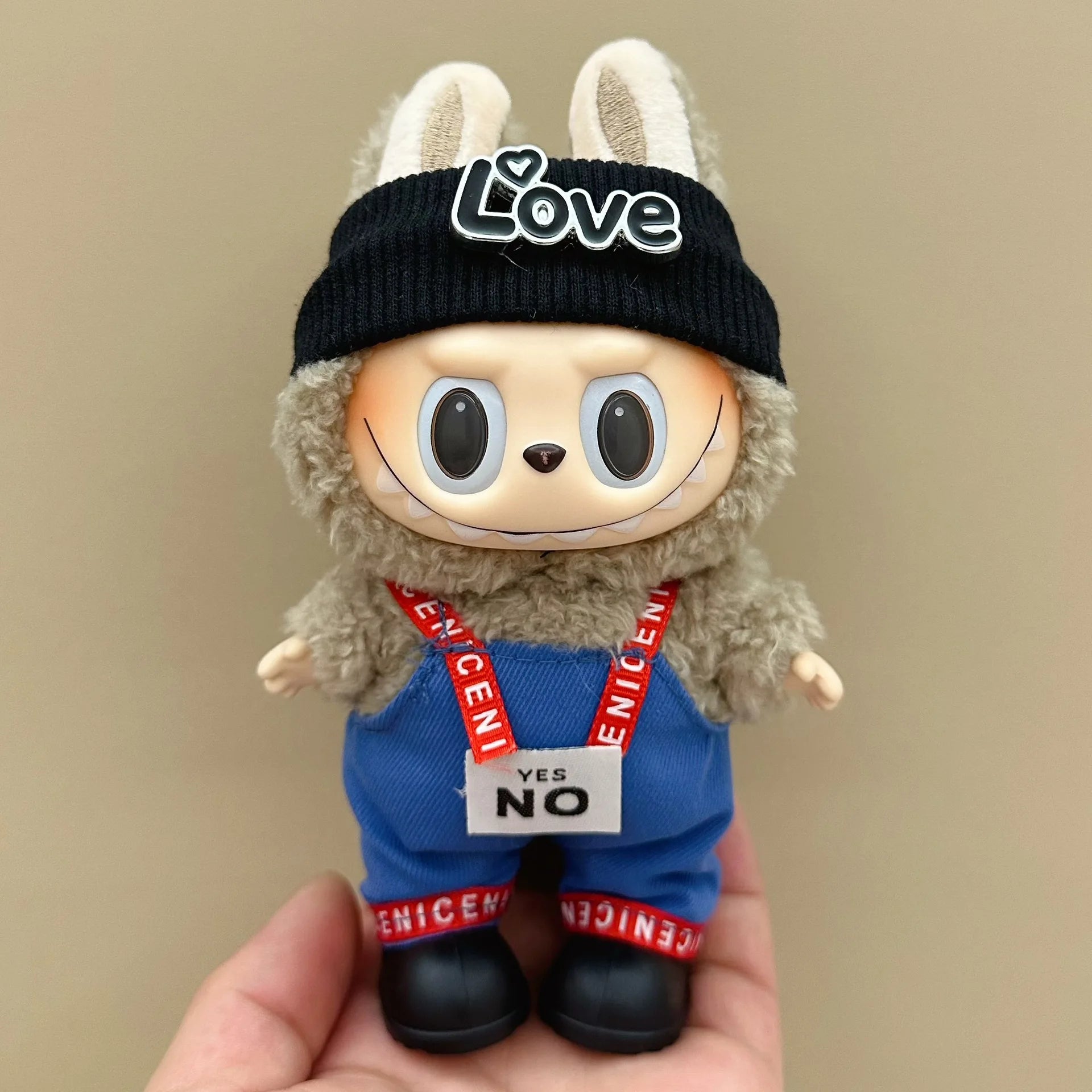 Doll Clothes For 15-17CM I II III Labubu Outfits Mini Plush Cotton Idol Doll Universal Clothing Sitting Party Accessories Gifts