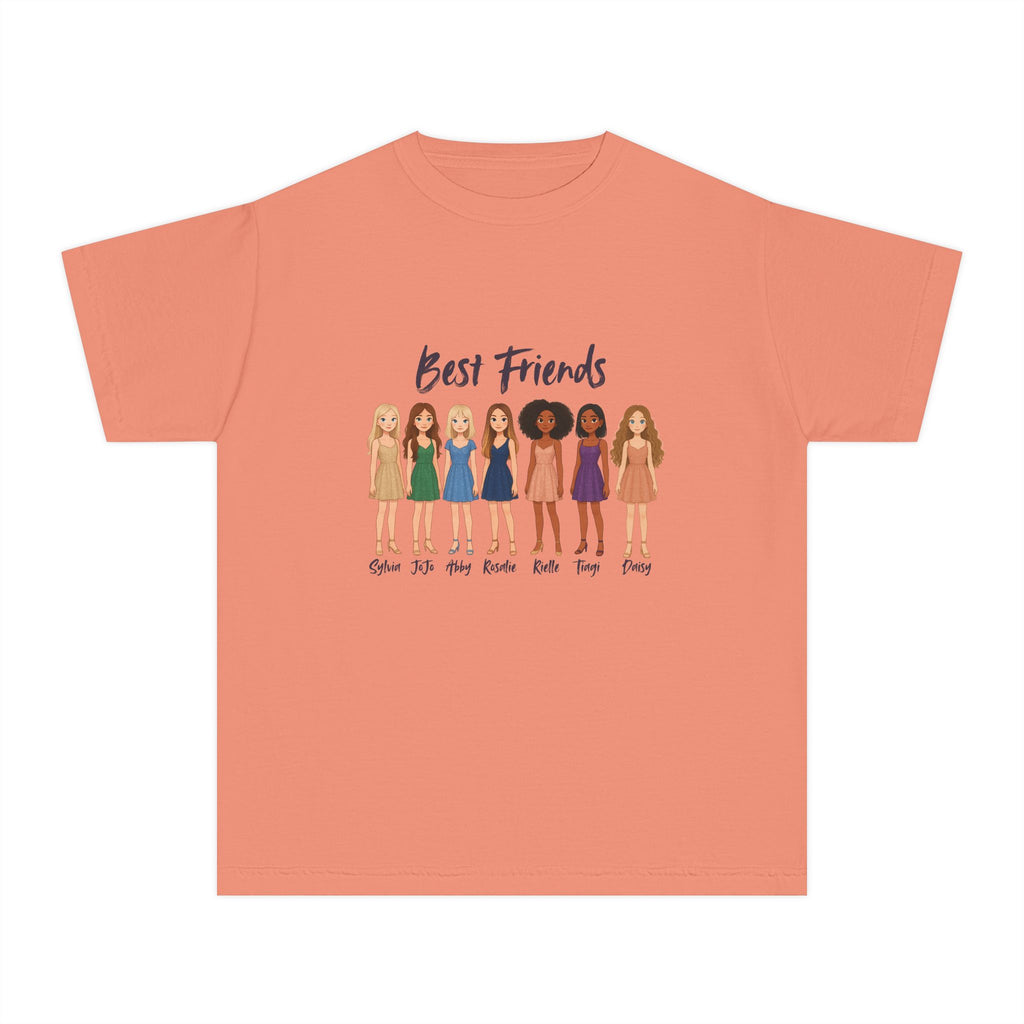 Sylvia's Best Friends Youth Midweight Tee - Design by Sylvia