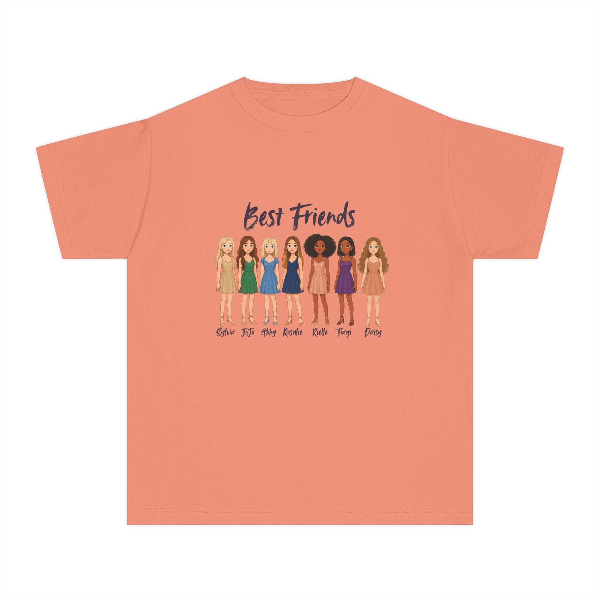 Sylvia's Best Friends Youth Midweight Tee - Design by Sylvia