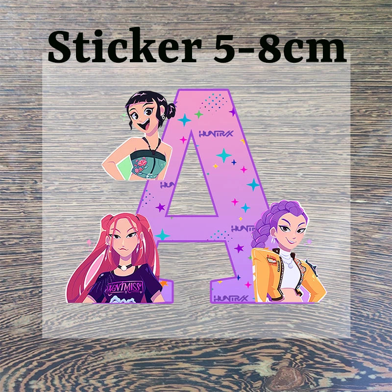 K-pop Demon Hunters Toast Fruit Lunch Box with Lid Anime Pink Food Bread Sandwich Box Kitchen Outdoor Picnic Portable Bento Box