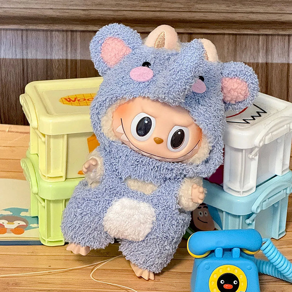 Cute Doll Clothes Outfit Accessories For Labubu V2 V1 Party Dress Set Little Devil Outfits Gifts Only clothes, no dolls ﻿