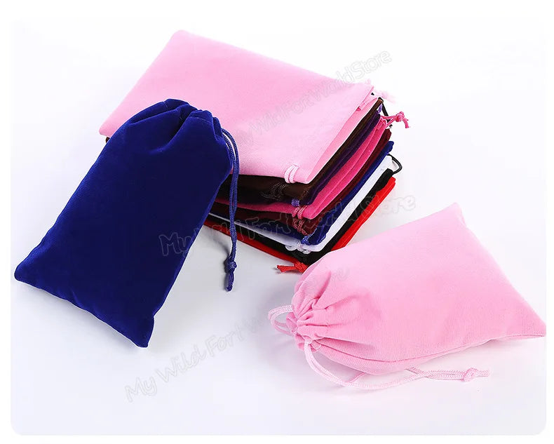 KPop Demon Hunters Storage Drawstring Bag Music Cartoon Party Cookies Candy Package Kids Gift Bags Print Cotton Key Pouch