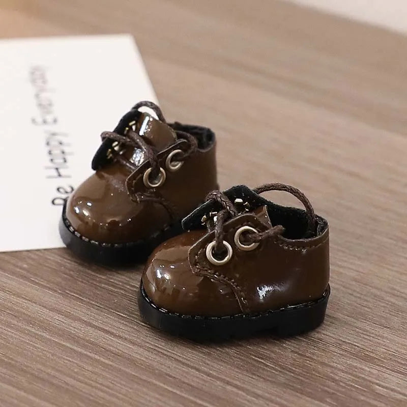 For LABUBU Leather Shoes Suitable for 17cm Cotton Dolls Shoes Boots Toys Casual Sports Shoes Dolls Accessories DIY Doll Toys