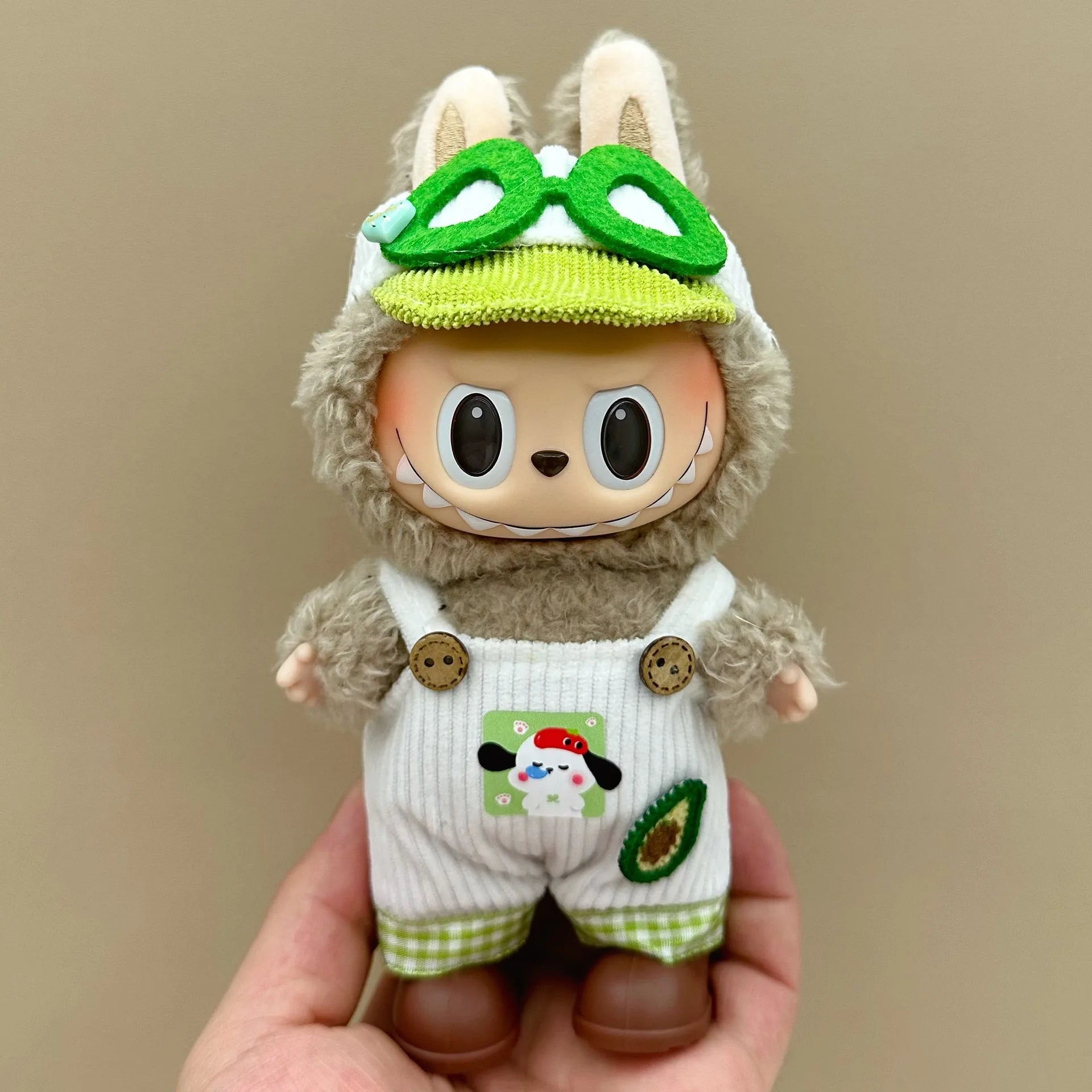 Doll Clothes For 15-17CM I II III Labubu Outfits Mini Plush Cotton Idol Doll Universal Clothing Sitting Party Accessories Gifts