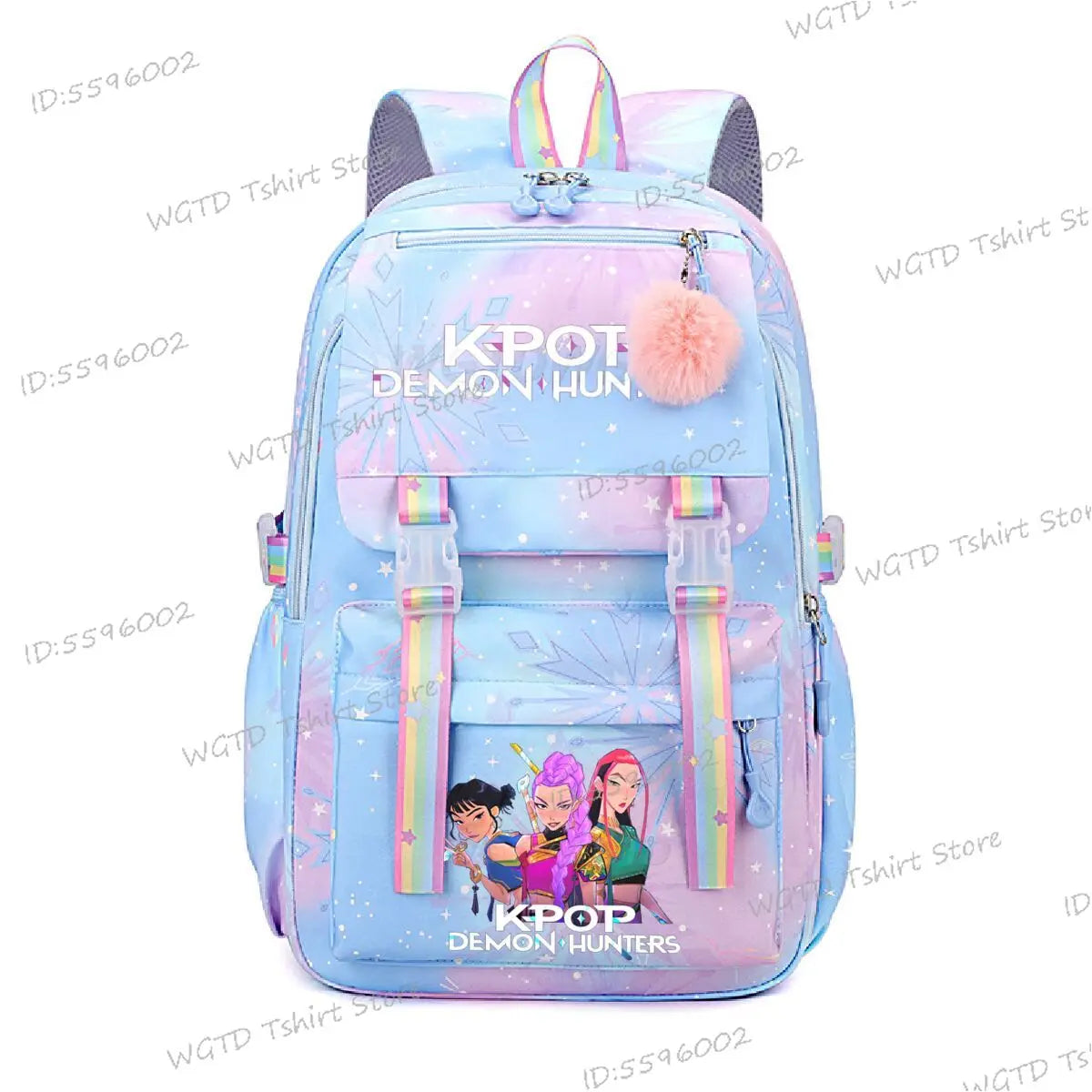 KPop Demon Hunters Daily Bagpack 2025 Hot Movie Print Backpacks for Girl Boy K-Pop Fashion Casual Students School Backpack