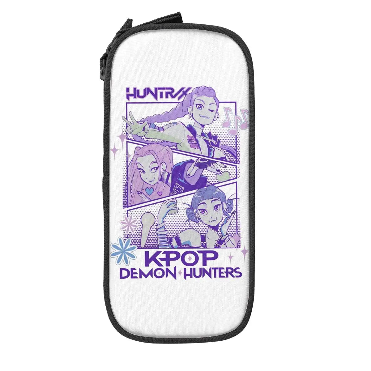 Huntrix Saja Boys Pencil Case Creative Huntrix - Kpop Demon Hunters Pen Bag Girl Boy Large Storage Office Cosmetic Pencilcases