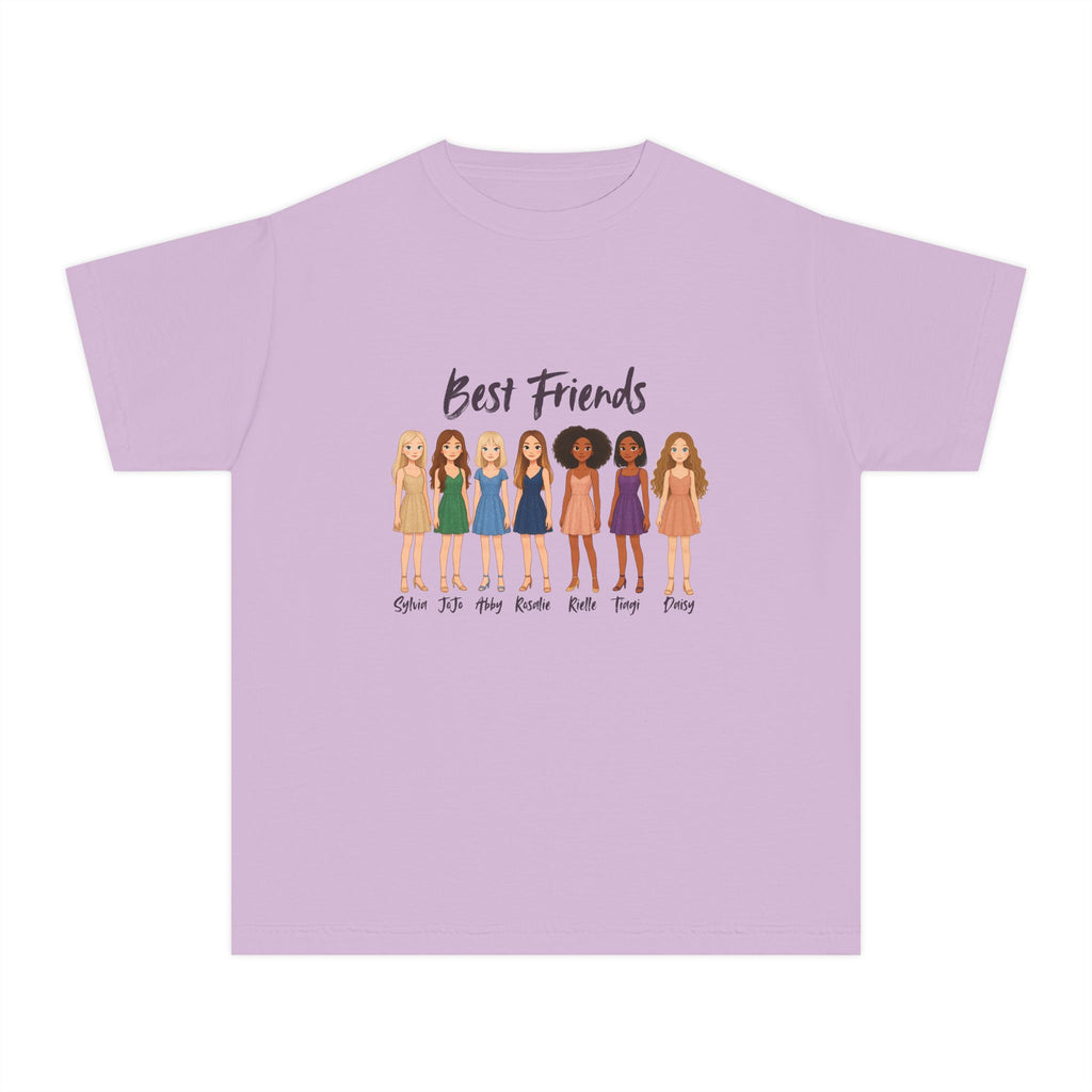 Sylvia's Best Friends Youth Midweight Tee - Design by Sylvia