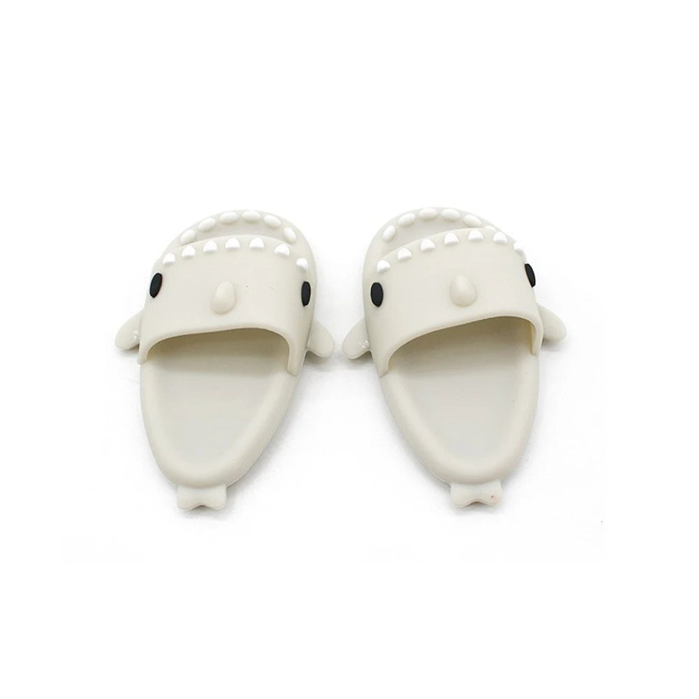 (Shoes Only)17cm Labubu Accessories Shoes Dolls Can Wear Shark Slippers Fun and Stylish Casual Shoes for Playtime