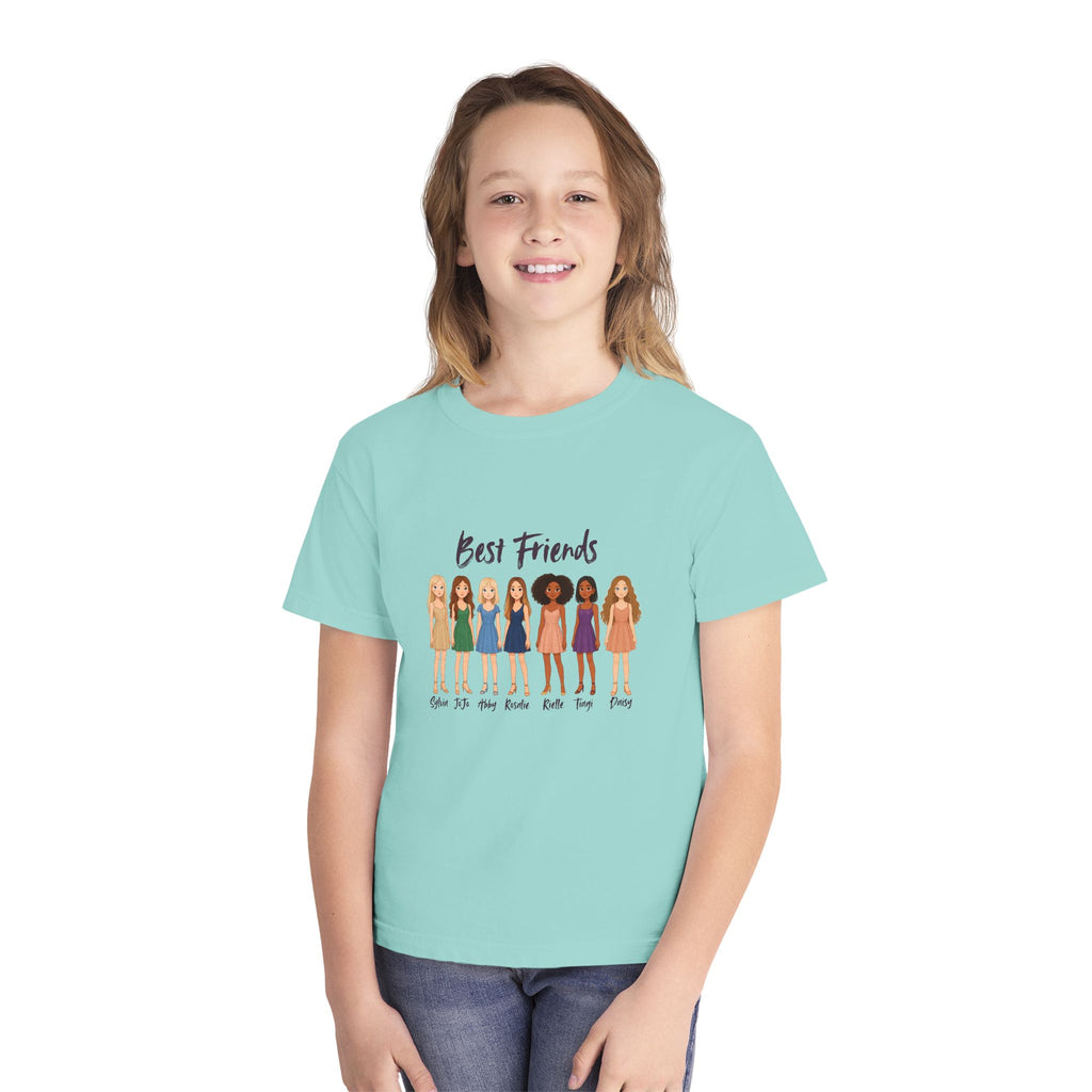 Sylvia's Best Friends Youth Midweight Tee - Design by Sylvia