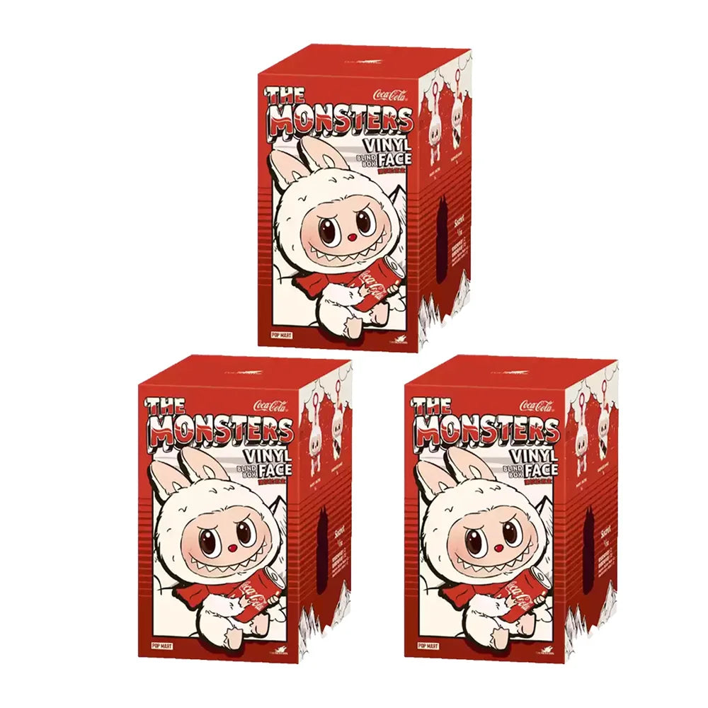 POP MART LABUBU THE MONSTERS COCA-COLA Series Vinyl Face Blind Box Toys Mystery Box Mistery Caixa Action Figure Surprise Gift