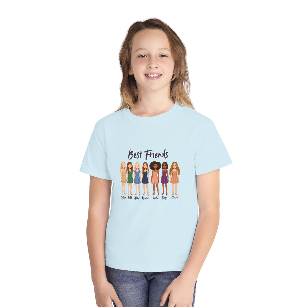 Sylvia's Best Friends Youth Midweight Tee - Design by Sylvia