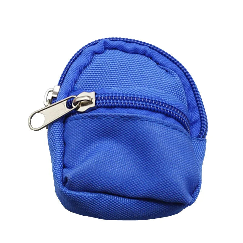 Labubu Canvas Doll Backpack Accessories Multi-color for Labubu Plush Doll 1/6 BJD Barbie Blythes Ropa Doll Bag Toys Accessories