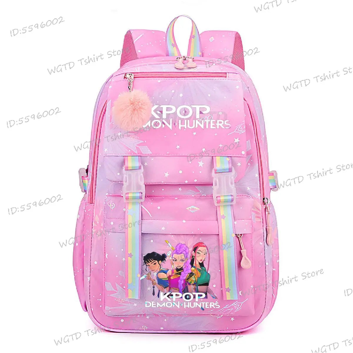 KPop Demon Hunters Daily Bagpack 2025 Hot Movie Print Backpacks for Girl Boy K-Pop Fashion Casual Students School Backpack