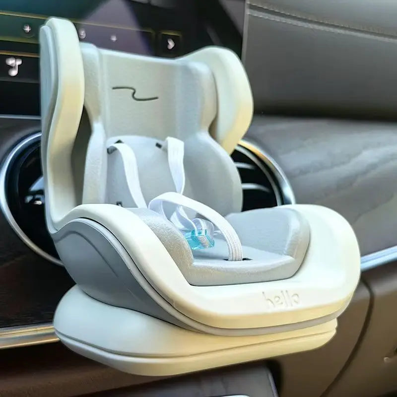 Labubu Car Seat Second Generation Sitting Party Safety Seat Air Outlet Accessories Car dollar storage Gift for Labubu Fan