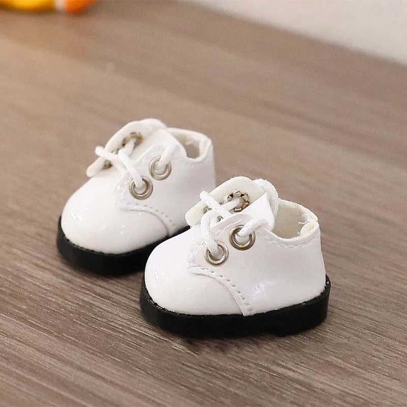 For LABUBU Leather Shoes Suitable for 17cm Cotton Dolls Shoes Boots Toys Casual Sports Shoes Dolls Accessories DIY Doll Toys