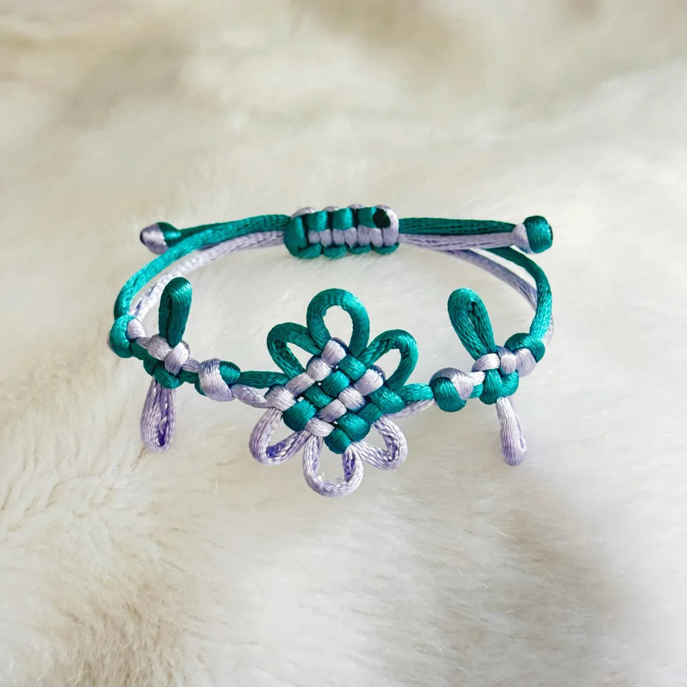 KPop Demon Hunters Rumi Cosplay Accessories Chinese Knot Braided Bracelet HUNTR/X Idol Mira Zoey Friendship Bracelet Party Gifts