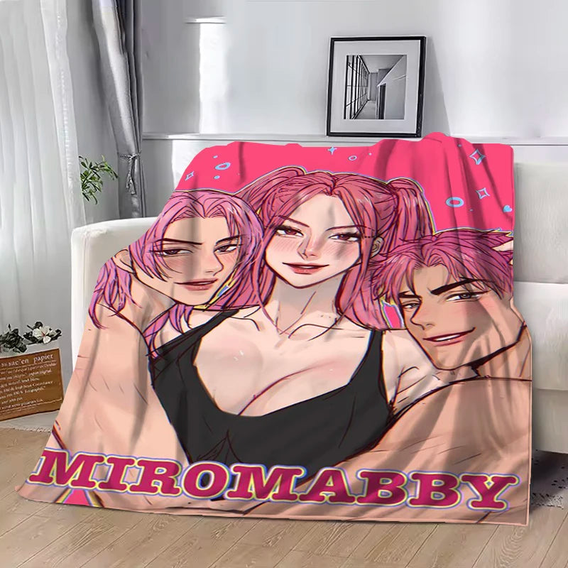 Hot Kpop Demon Hunters Huntrix Saja Boys Throw Blanket King Lid Office Soft Plaid With Print Luxury Designer Bedding Downy Knee