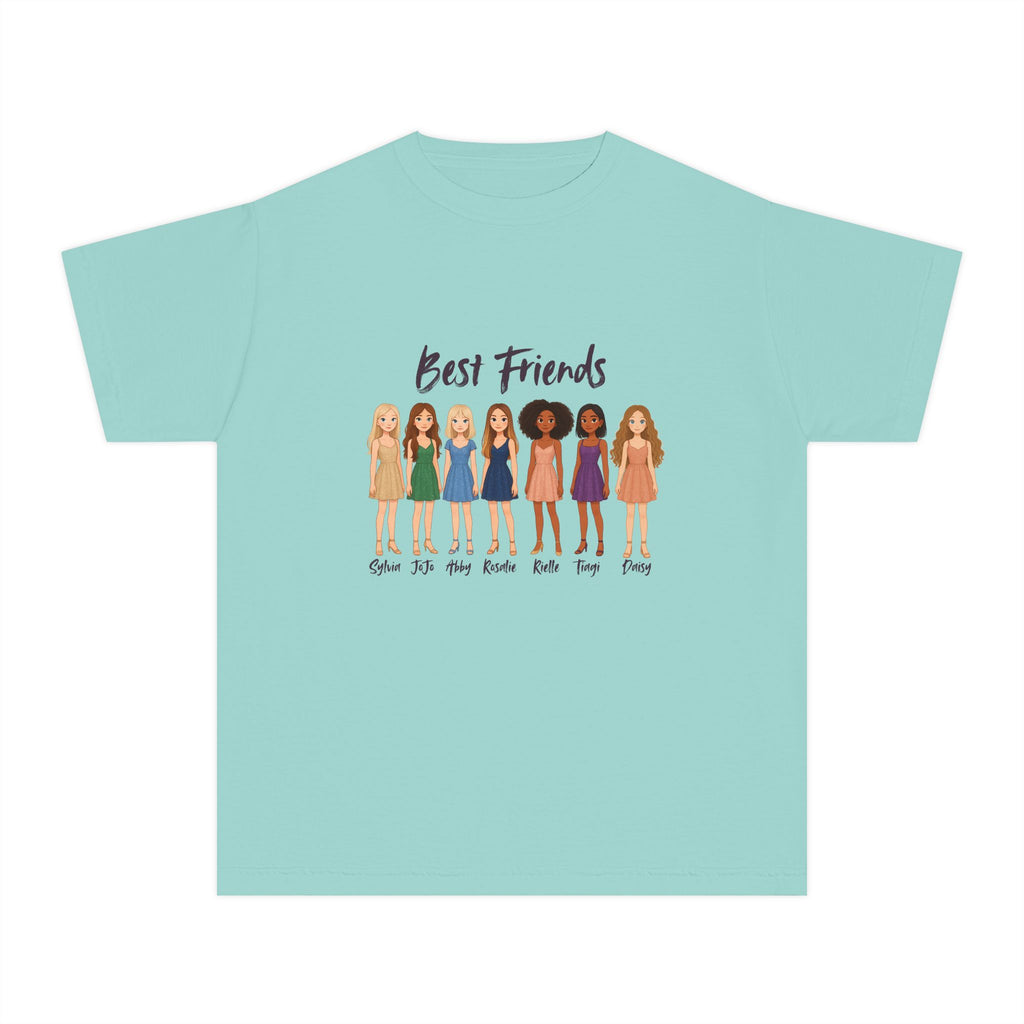 Sylvia's Best Friends Youth Midweight Tee - Design by Sylvia