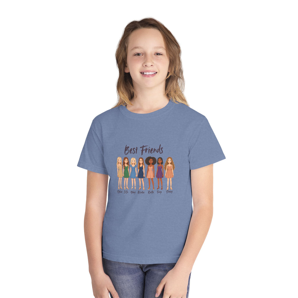 Sylvia's Best Friends Youth Midweight Tee - Design by Sylvia