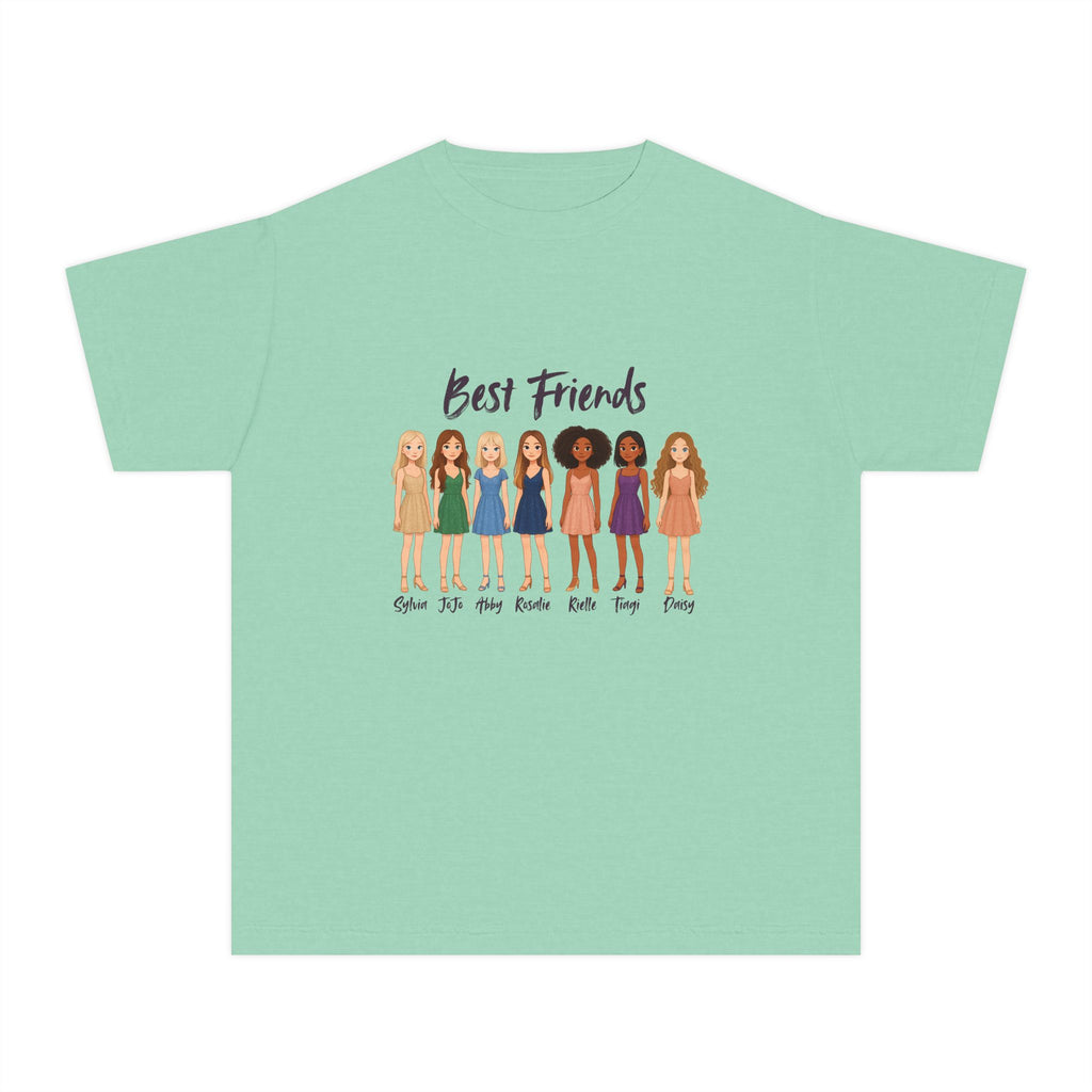 Sylvia's Best Friends Youth Midweight Tee - Design by Sylvia