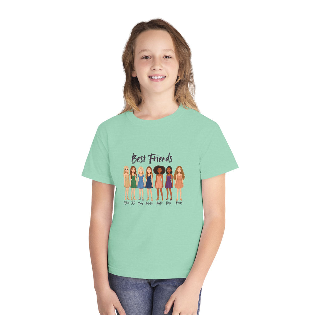 Sylvia's Best Friends Youth Midweight Tee - Design by Sylvia
