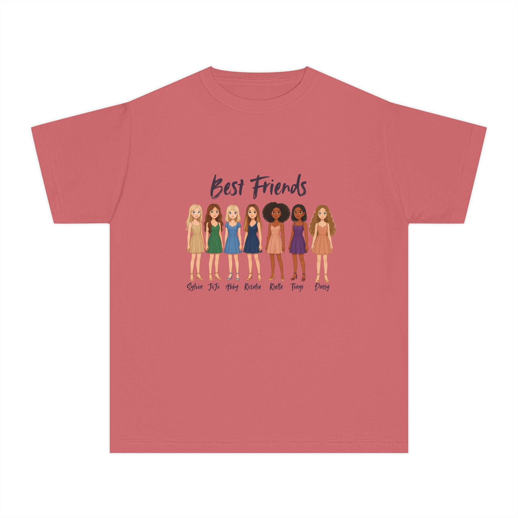 Sylvia's Best Friends Youth Midweight Tee - Design by Sylvia