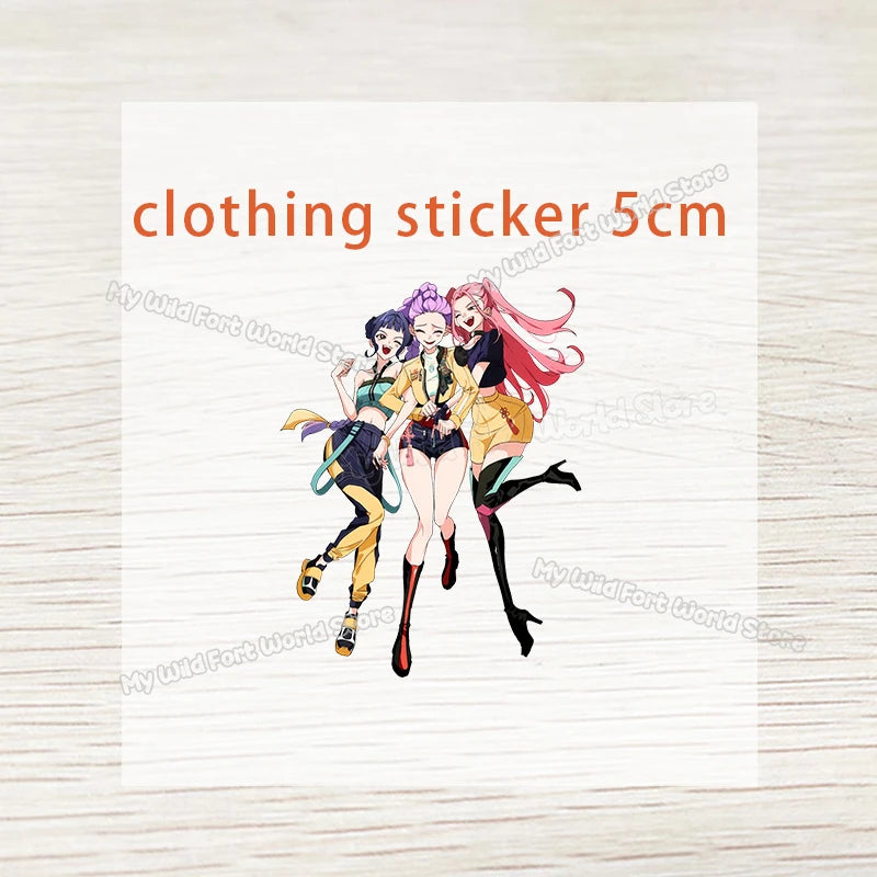 KPop Demon Hunters Storage Drawstring Bag Music Cartoon Party Cookies Candy Package Kids Gift Bags Print Cotton Key Pouch