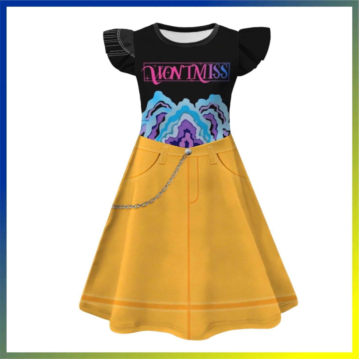 Children Zoey Mira Rumi Demon Hunters Cosplay Costume for Girl Halloween Movie K-Pop Group Idol Role Play Flying Sleeve Dress