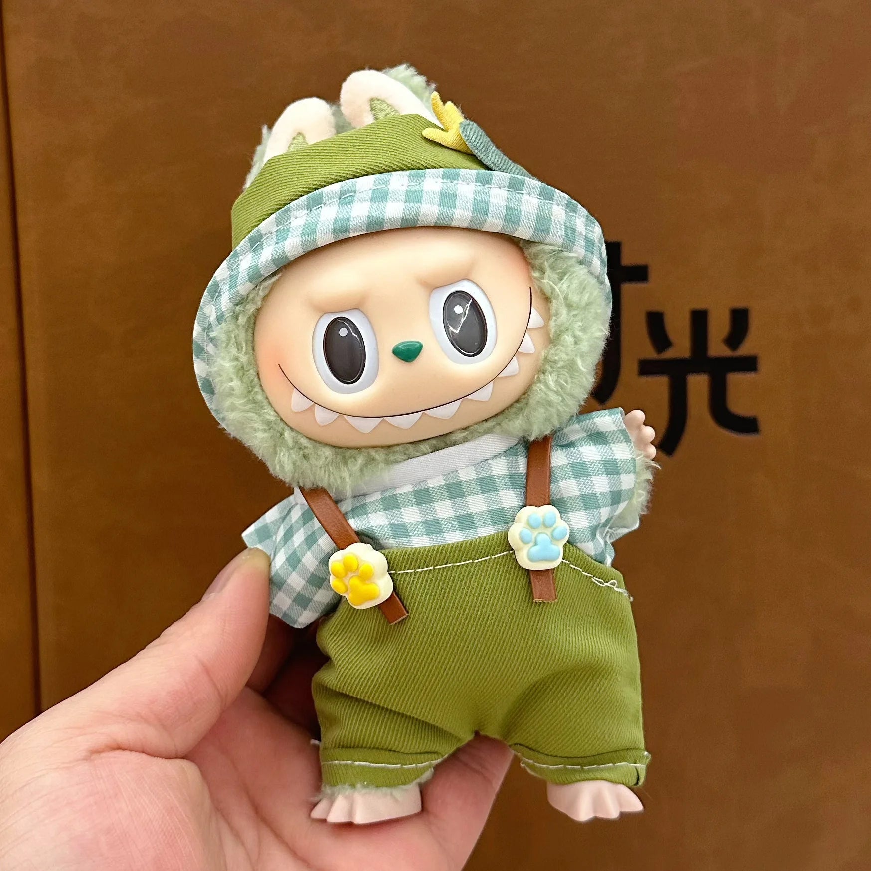Doll Clothes For 15-17CM I II III Labubu Outfits Mini Plush Cotton Idol Doll Universal Clothing Sitting Party Accessories Gifts
