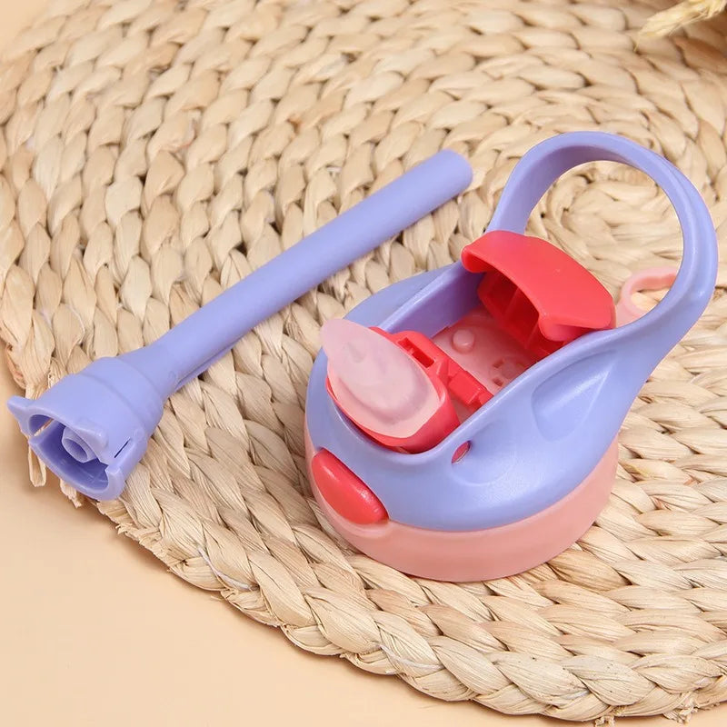 Kpop Demon Hunter Water Bottle with Straw Kids Anime Rumi Mira Zoey Hydros Flasks Children 500ml Summer Outdoor Sport Mug Gift