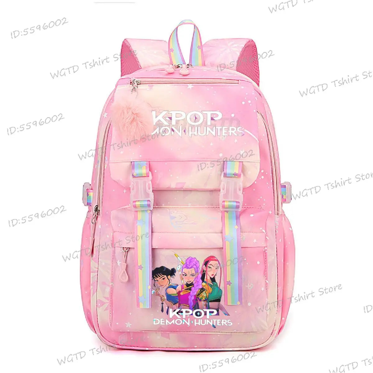 KPop Demon Hunters Daily Bagpack 2025 Hot Movie Print Backpacks for Girl Boy K-Pop Fashion Casual Students School Backpack