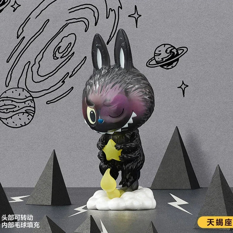 POP MART LABUBU THE MONSTERS Constellation Series Blind Box Toys Kawaii Anime Action Figure Surprise Mystery Box Dolls Girl Gift