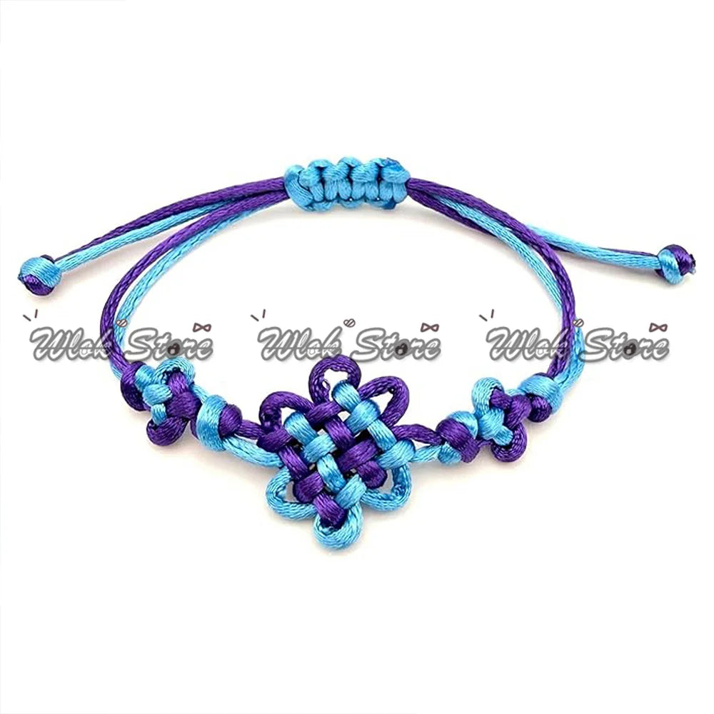 KPop Demon Hunters Rumi Cosplay Accessories Chinese Knot Braided Bracelet HUNTR/X Idol Mira Zoey Friendship Bracelet Party Gifts