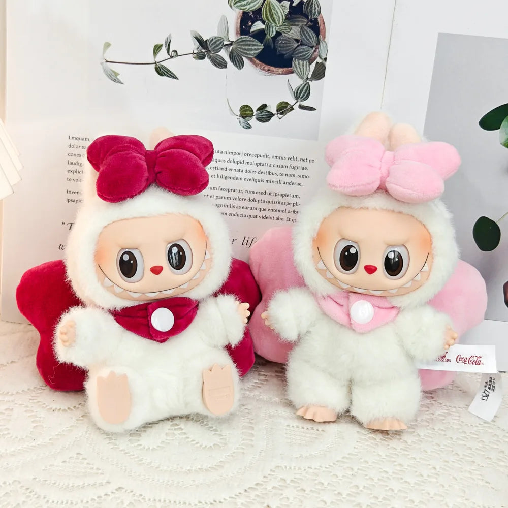Doll Clothes For Labubu V1 V2 V3 Doll Plush Idol Doll Angel Wings Serise Decoration Accessories Diy Toy Sitting Party Fans Gift