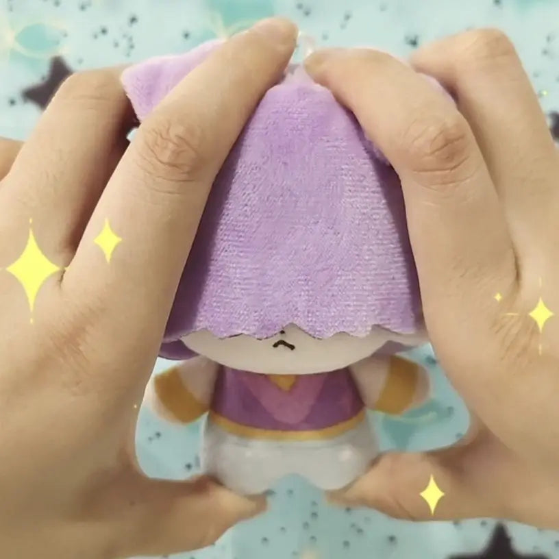 NEW Kpop Demon Hunters Saja Boys Plush Keychain Cute Cartoon Jinu Mystery Romance Baby Abby Plushie Bag Decor Stuffed Toy Gift