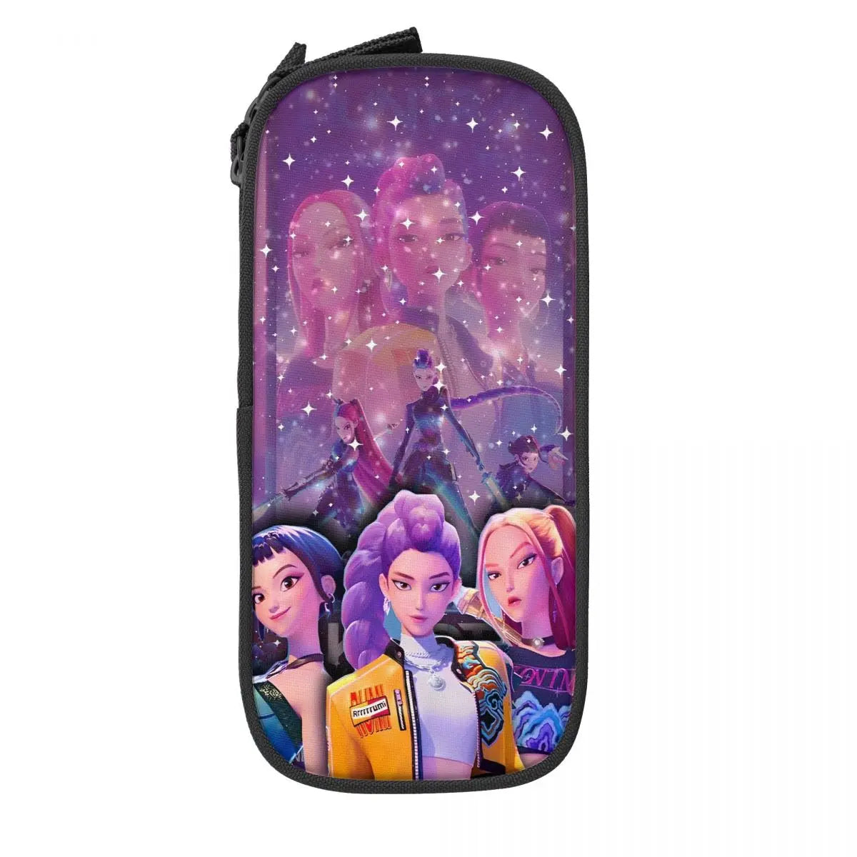 Huntrix Saja Boys Pencil Case Creative Huntrix - Kpop Demon Hunters Pen Bag Girl Boy Large Storage Office Cosmetic Pencilcases