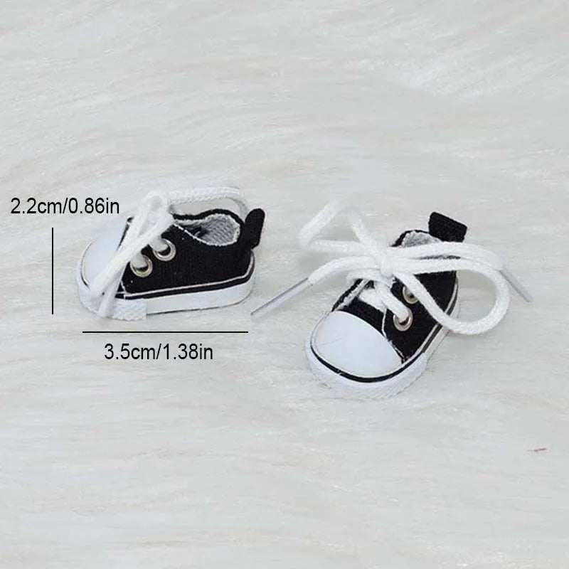 For LABUBU Leather Shoes Suitable for 17cm Cotton Dolls Shoes Boots Toys Casual Sports Shoes Dolls Accessories DIY Doll Toys
