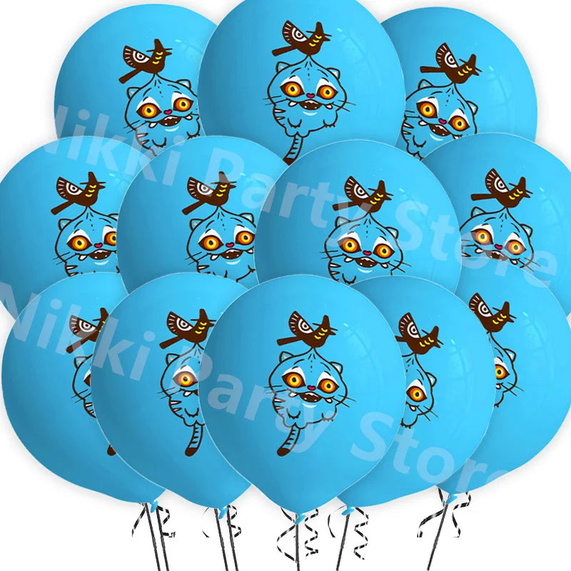 Kpop Demon Hunters Balloons Latex Balloon Cartoon Birthday Decoration 12inch Round Balloon Party Favors Party Supplies Gifts Toy