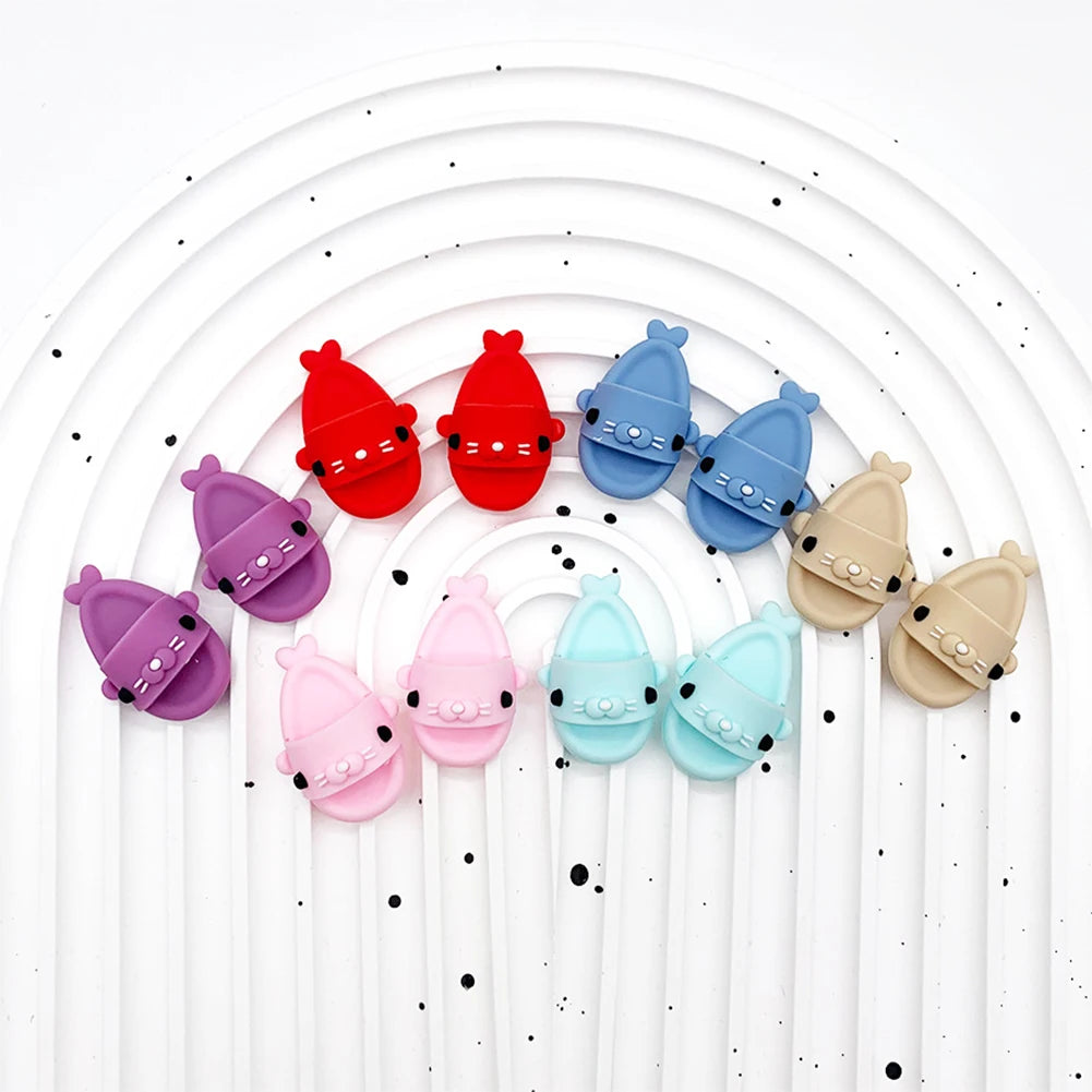 (Shoes Only)17cm Labubu Accessories Shoes Dolls Can Wear Shark Slippers Fun and Stylish Casual Shoes for Playtime