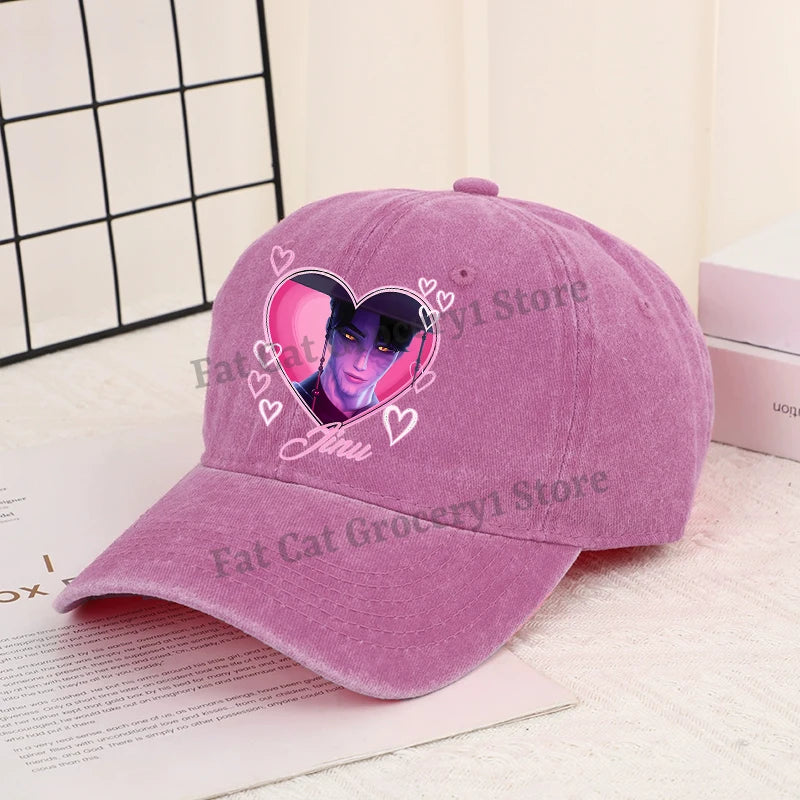 Kpop Demon Hunter Baseball Cap Women Anime Rumi Mira Zoey Sun Hat Adult New Outdoor Sport Sunbonnet Fashion Retro Headgear Gift